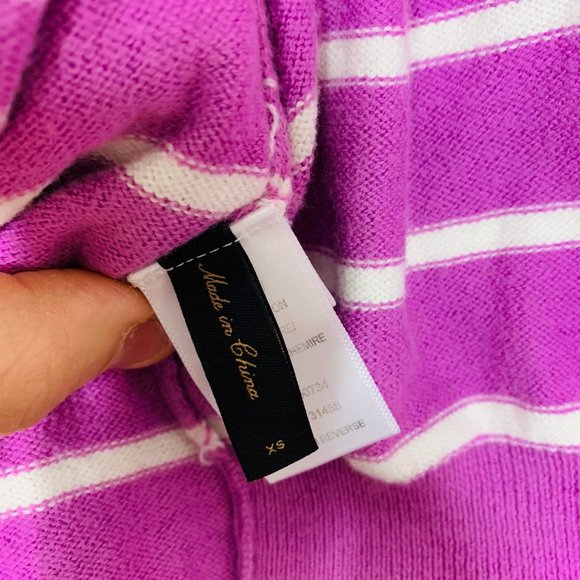 BCBGMAXAZRIA Short Cardgian Cashmere Blend Sz XS - Picture 5 of 7